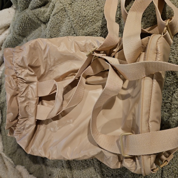 Beis expandable puffer fanny belt bag backpack combo NWT - Picture 2 of 5